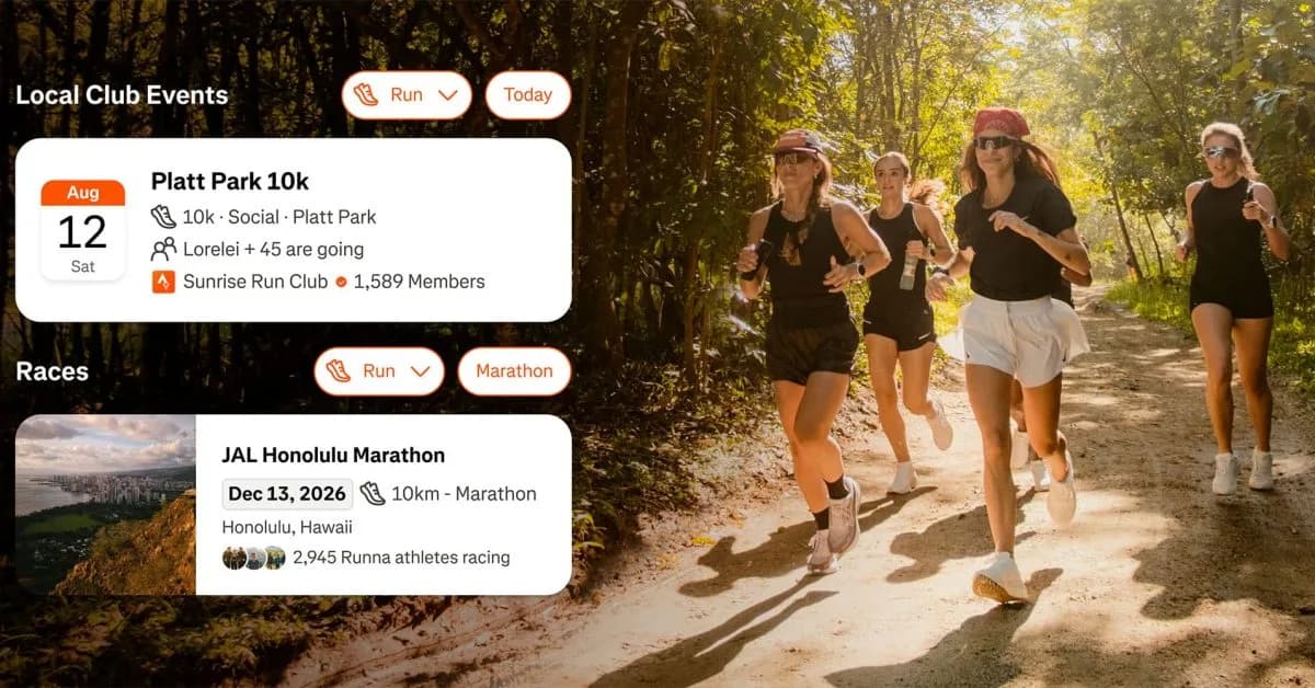 Strava 新 Events tab：跑友搵賽事同 group run 方便咗，但香港要先睇覆蓋