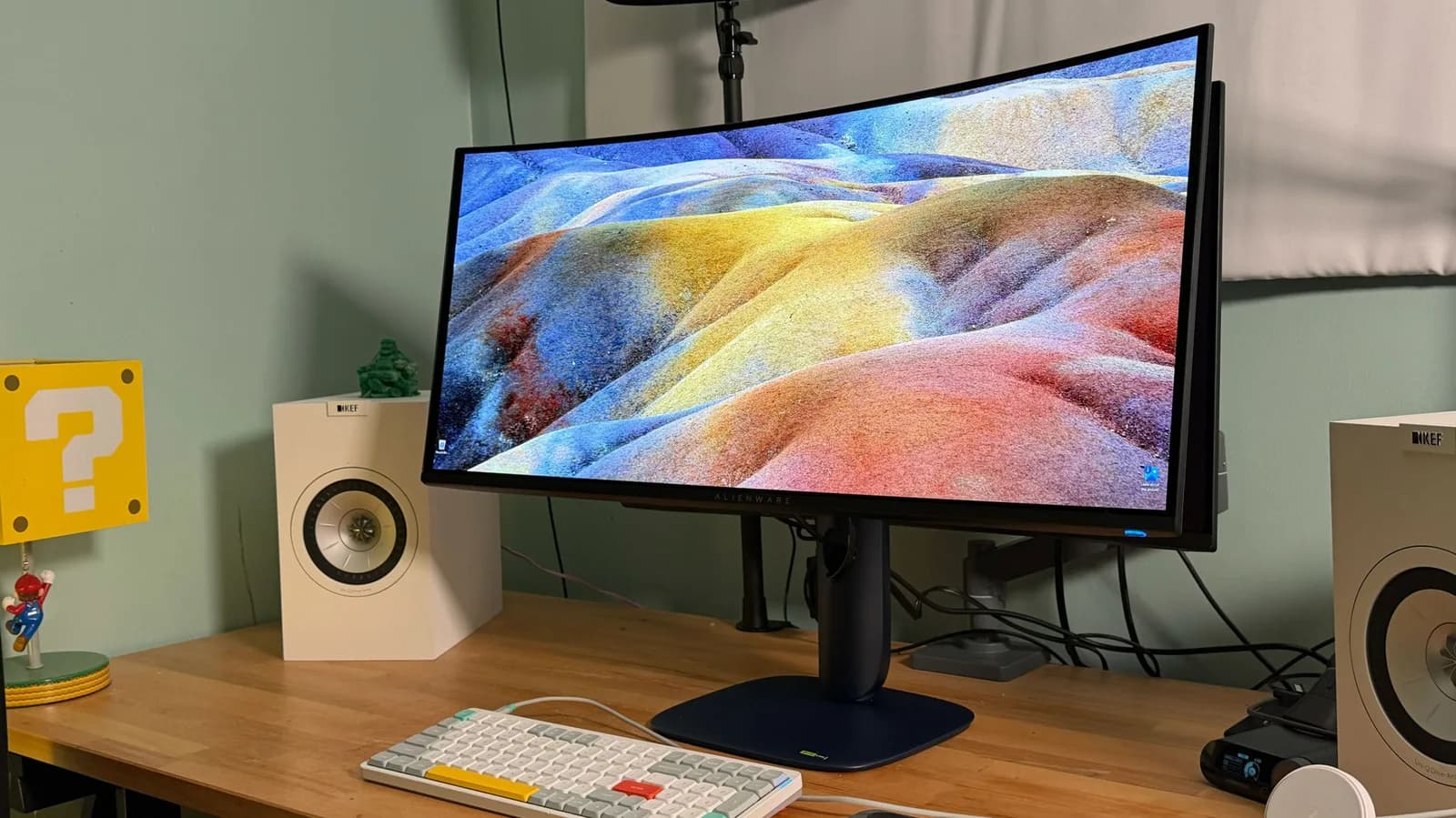 Alienware 新 34 吋 QD-OLED：文字清咗，OLED mon 終於唔再淨係打機