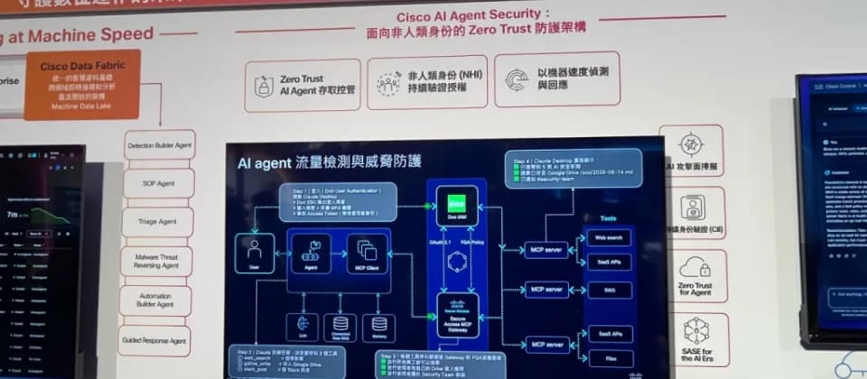 AI agents 入企業，Cisco Duo IAM 想補返權限治理缺口
