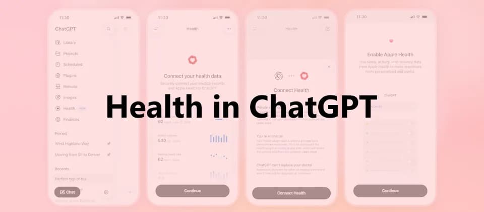 ChatGPT Health 美國正式推出：可讀 Apple Health 同病歷，私隱細節要睇清