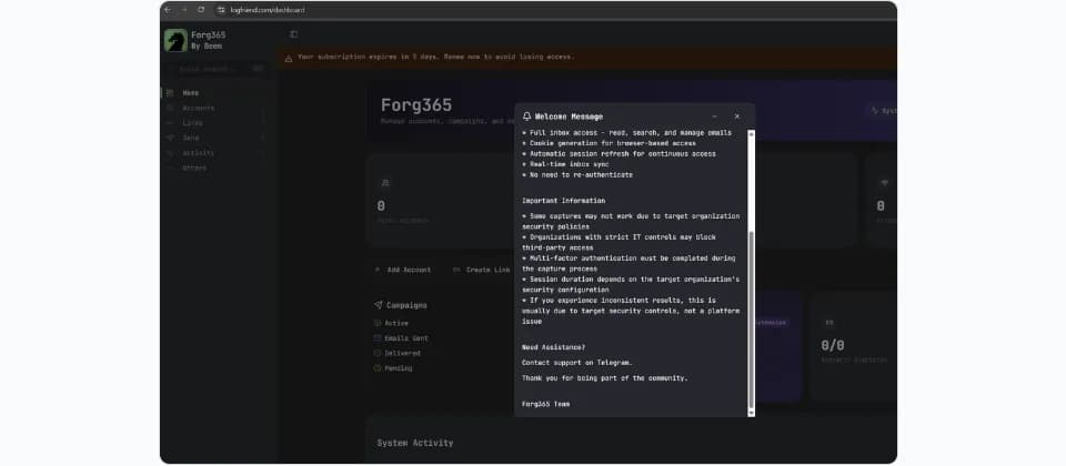 Forg365 釣魚拆解：真 Microsoft 登入頁同假頁兩條路，MFA 點解守唔晒