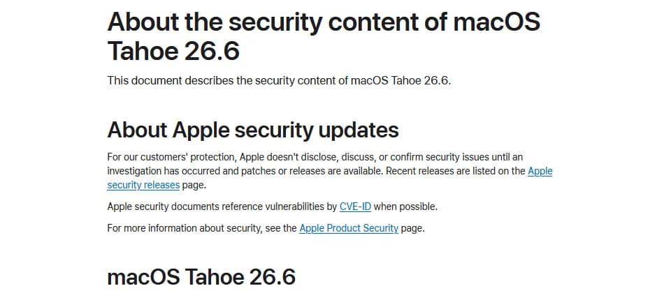 macOS 三大分支同日補漏洞：舊 Mac 留守 Sequoia、Sonoma 都要即更新