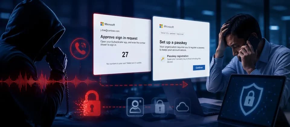 Passkey 冇失守，假 IT 來電點樣騙過 MFA 接管 Microsoft 365