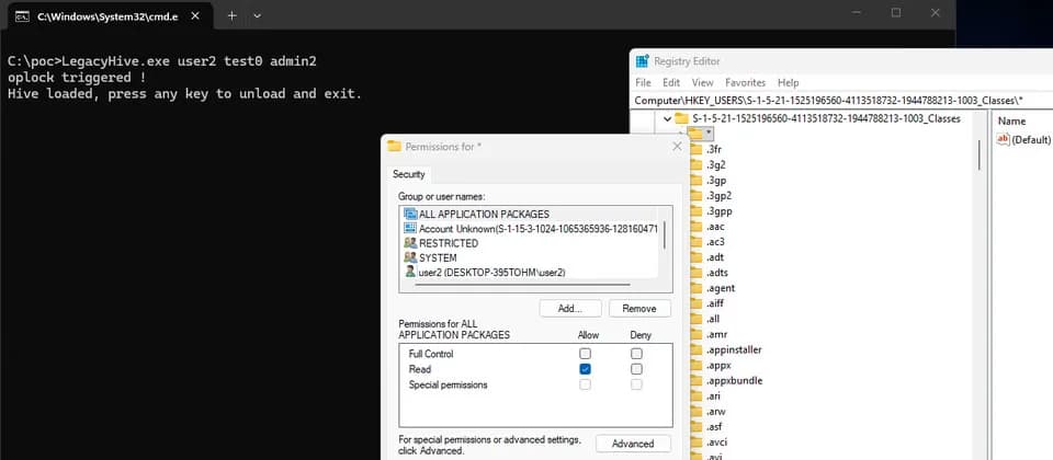 Windows LegacyHive 公開 PoC：共用電腦同公司裝置風險較高