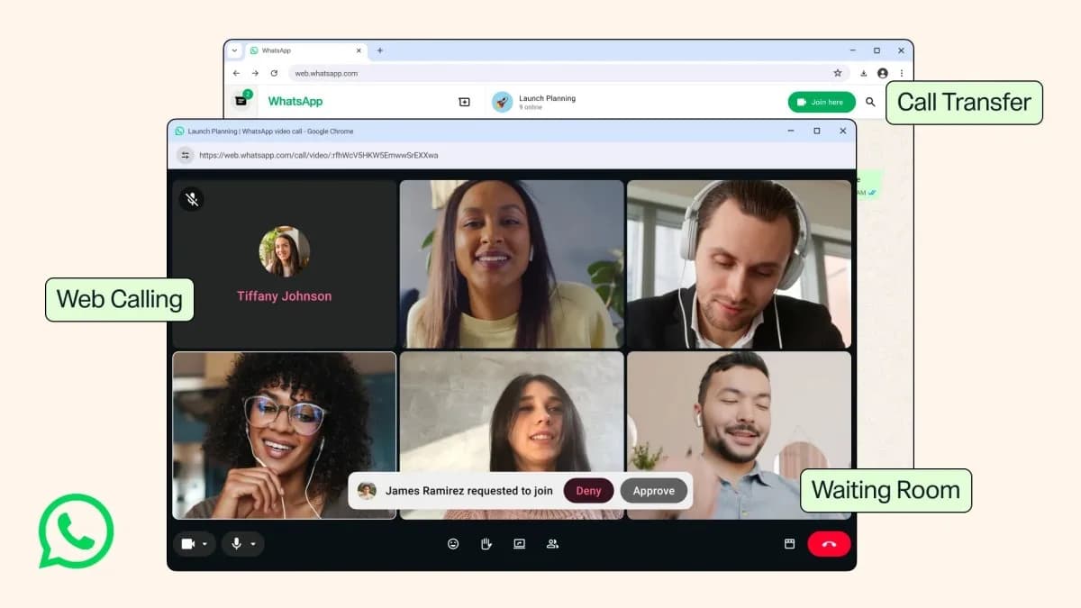 WhatsApp 網頁版終於可以直接打電話：免裝 app，亦有跨裝置接續