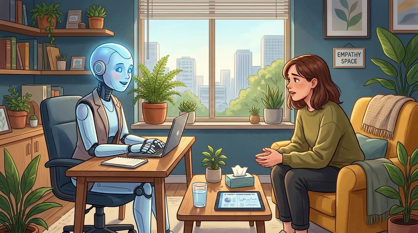UbiMyTherapist 讀心率同語氣，AI 心理助理開始走向主動介入