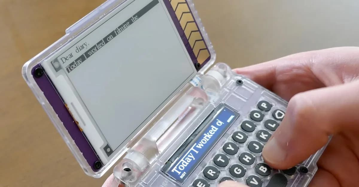 PocketMage 用 e-paper 同實體鍵盤，將 PDA 變返低干擾小電腦