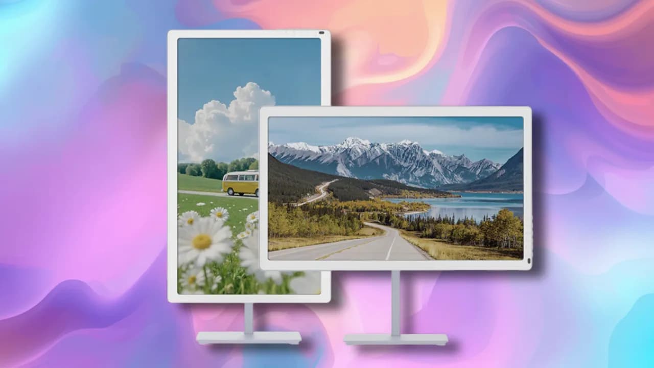 Bigme 25.3 吋彩色 e-ink mon 報稱 60FPS，啱唔啱長時間寫 code？