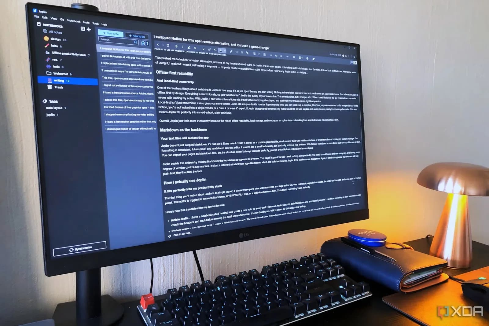 唔再追筆記 app：用 Markdown 加普通資料夾砌一套耐用筆記系統