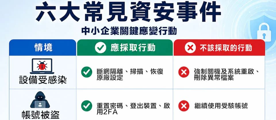 公司中招頭一小時點處理：六類常見網安事故香港版止血清單