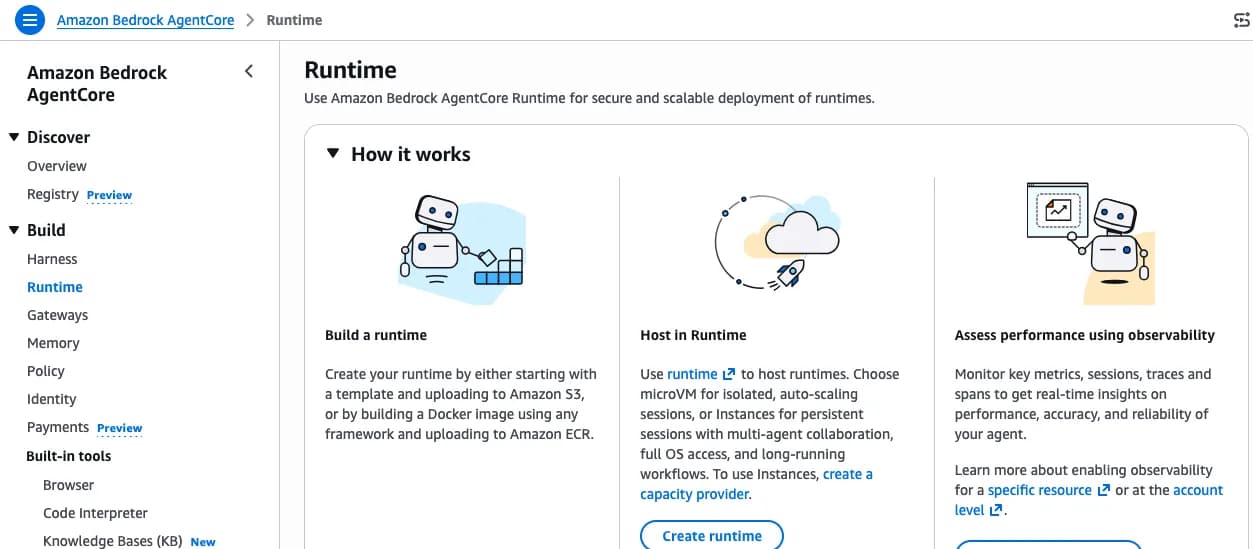 AWS AgentCore 加入 Runtime Instances：AI agent 跑足幾日有代價