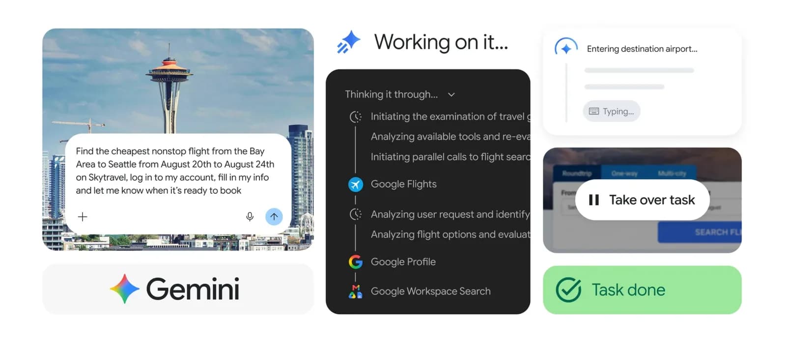 Google Spark 接管 Chrome 做跨站任務，香港暫時未開放