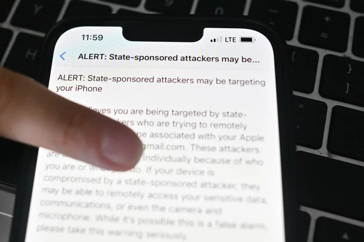 Apple 間諜軟件警報突然湧現：收到通知點驗真、點處理先啱