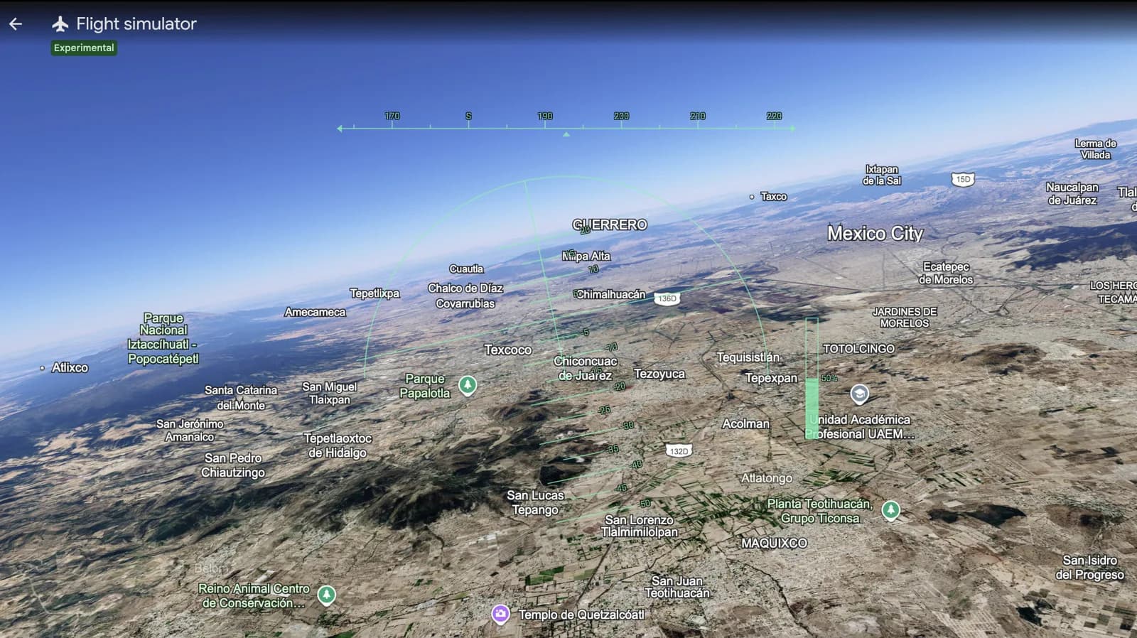 Google Earth 飛行模擬器免安裝上網玩:點開、點控制、要留意咩