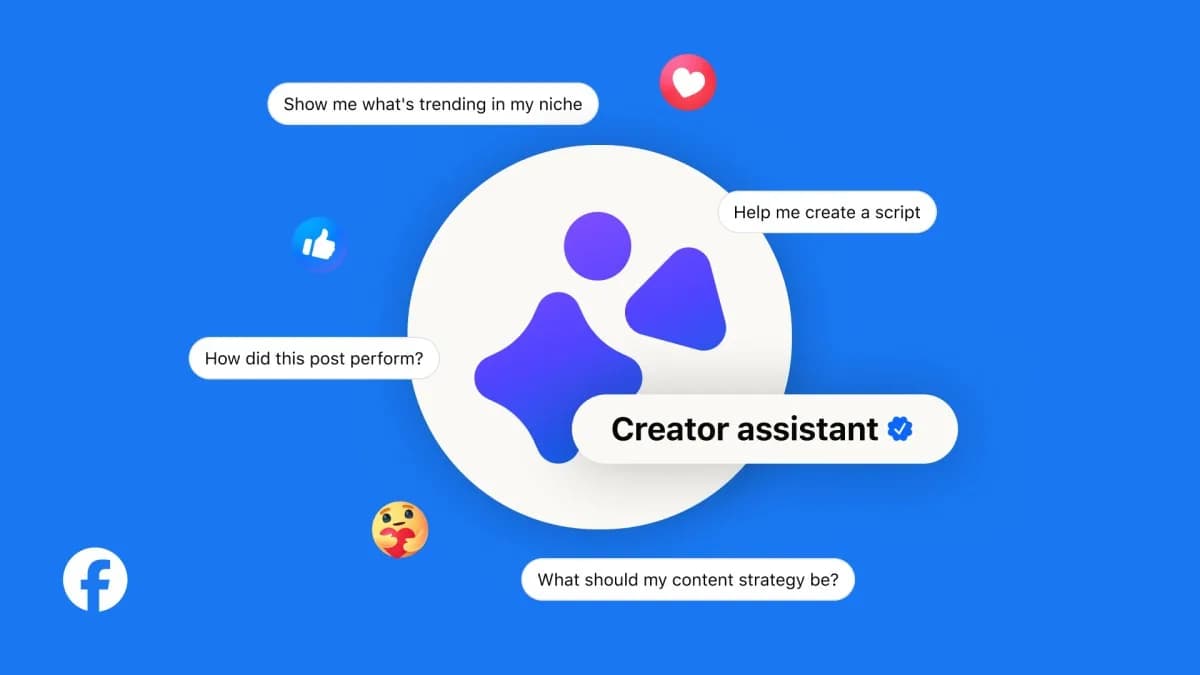 Meta 將 AI 助手放入 Facebook 後台,Page admin 少啲睇表?