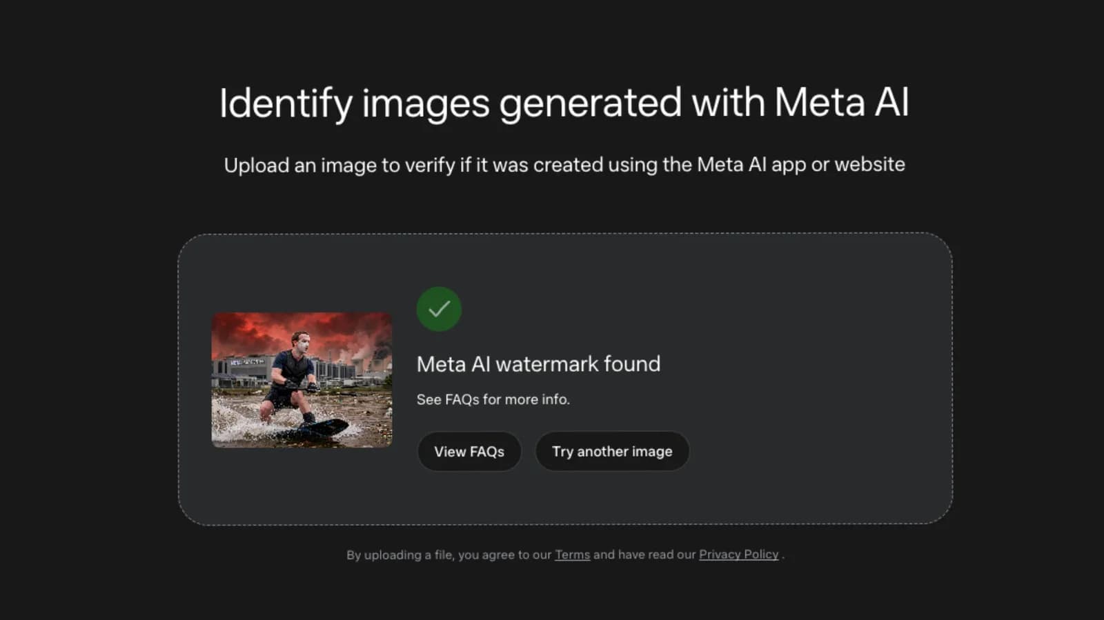 Meta 新 AI 水印檢測工具上線:可以捉到 Muse 圖,但範圍好窄