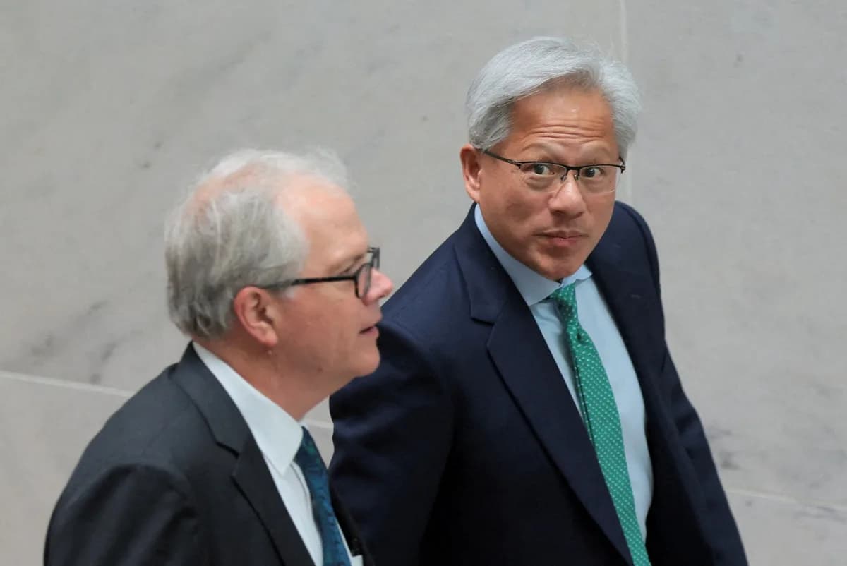 黃仁勳華府力撐開放權重:模型有得下載,唔代表真開源或零成本
