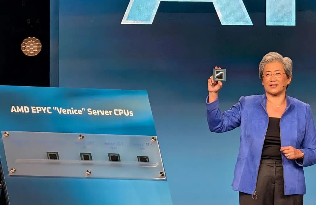 AMD EPYC 9006 Venice 推到 256 核心,agentic AI 點解仲要靠 CPU