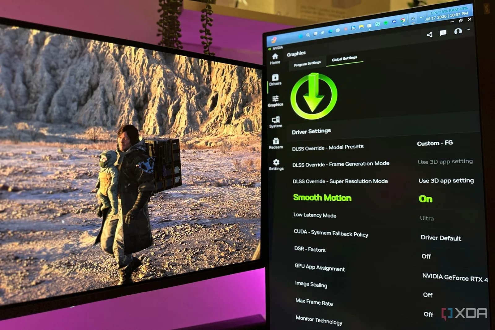 NVIDIA Smooth Motion 點用先啱?舊 game 補幀有用,原生 DLSS 仍然優先
