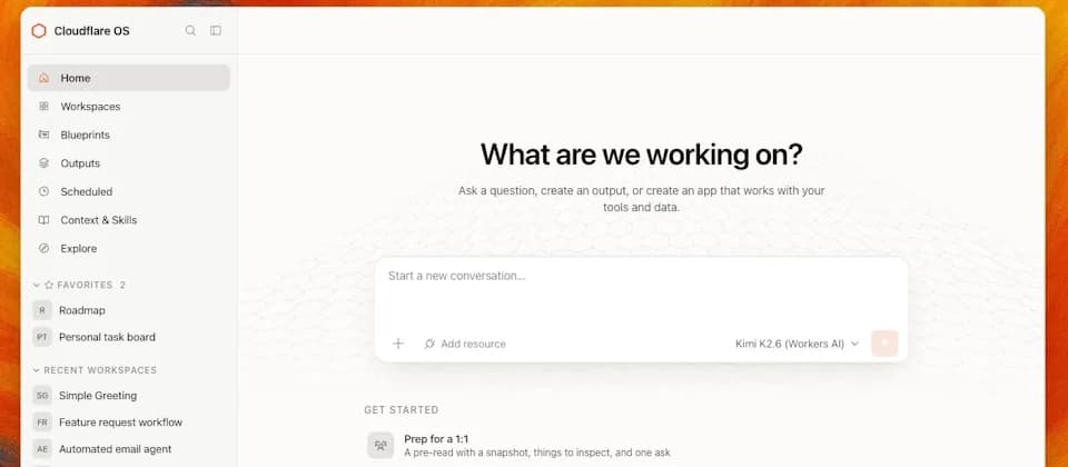 Cloudflare OS 開源:公司可自建 AI agent 工作間,部署門檻落喺權限治理