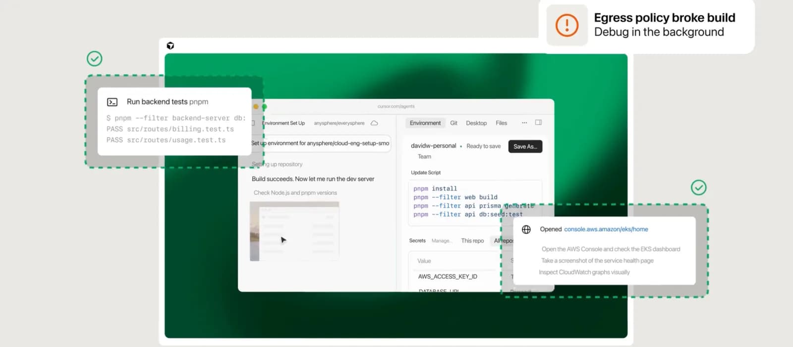 Cursor Builds 預熱 Cloud Agents:省低開工等待,3 倍快要睇 repo