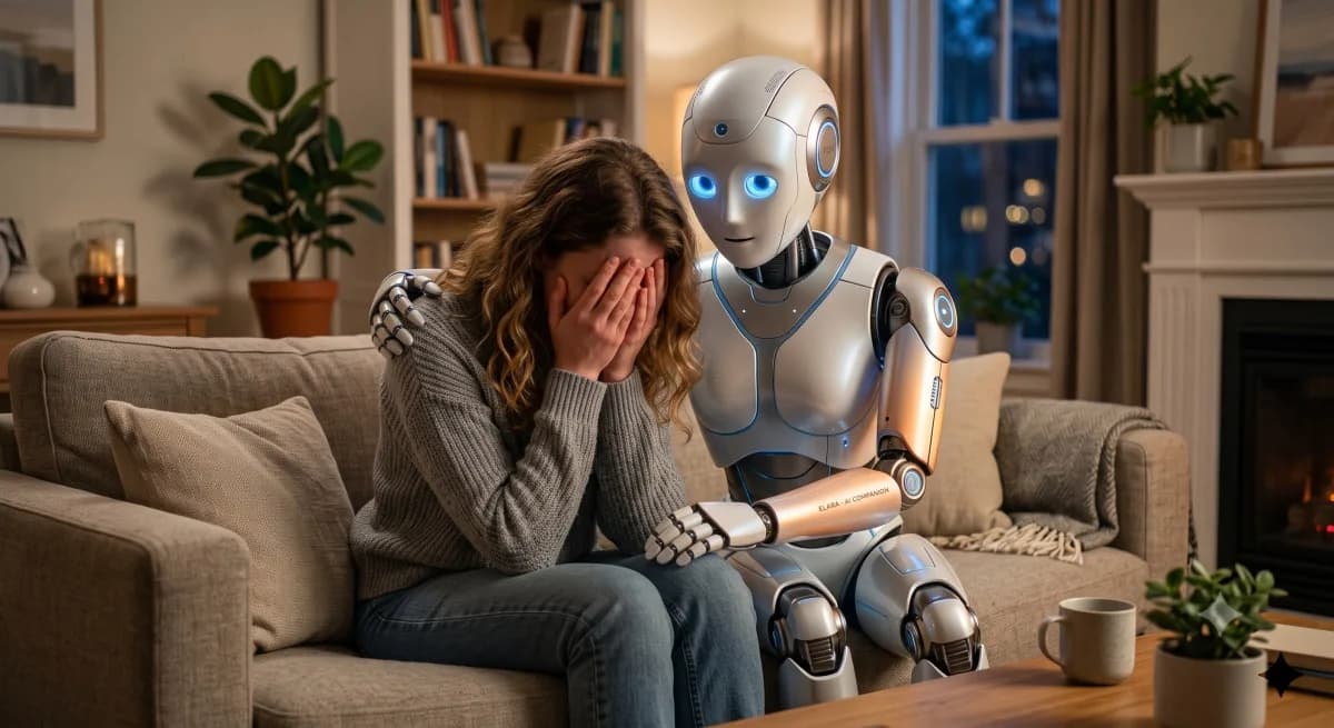 研究話 AI 安慰人有時贏真人,優勢其實來自講得出具體下一步