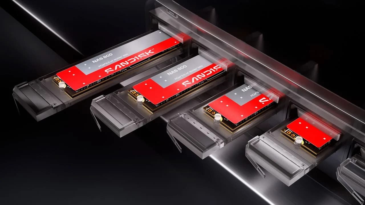 Sandisk NAS 800 有 14 PBW:日日寫爆全碟五年,邊類 NAS 先用得着?