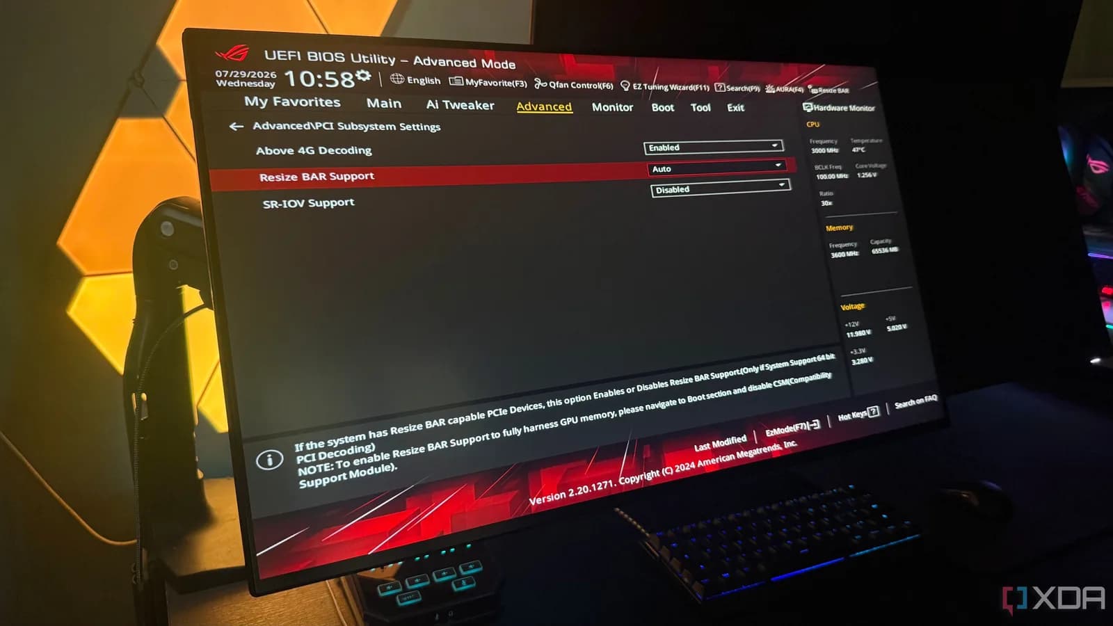 BIOS 明明開咗 ReBAR,NVIDIA 遊戲仍可能用唔到:點查先準