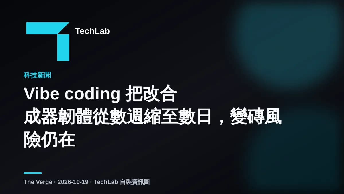 Vibe coding 把改合成器韌體從數週縮至數日,變磚風險仍在