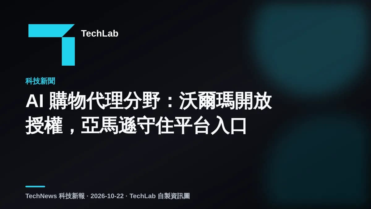 AI 購物代理分野:沃爾瑪開放授權,亞馬遜守住平台入口