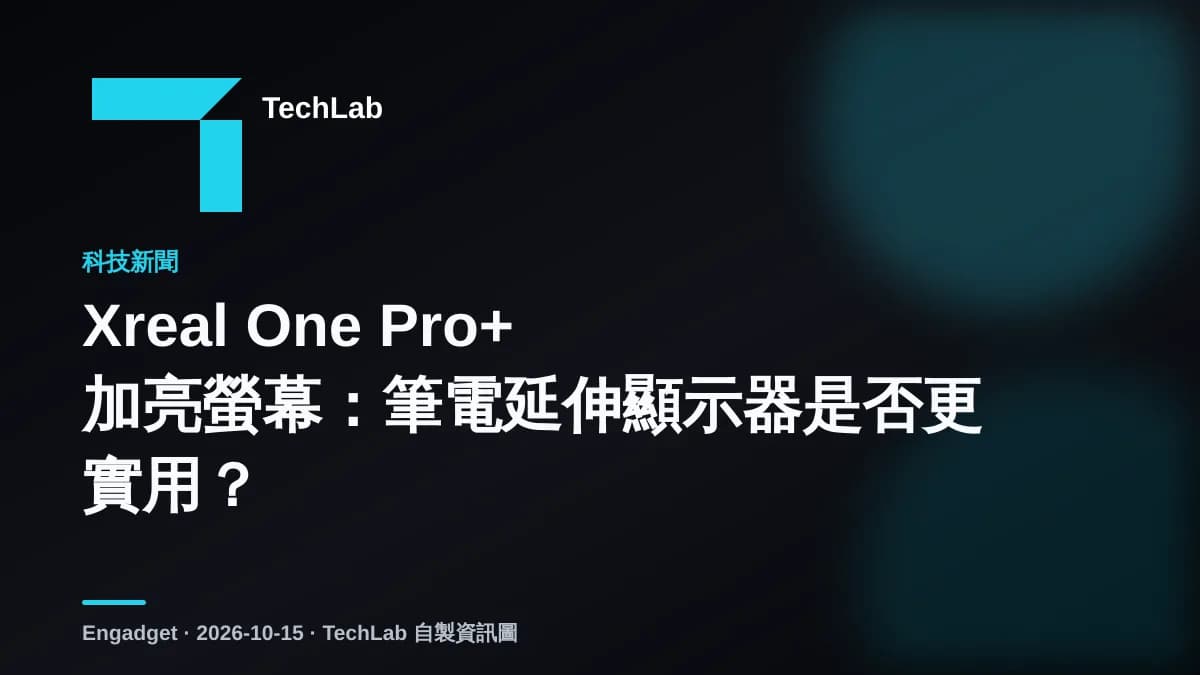 Xreal One Pro+ 加亮螢幕:筆電延伸顯示器是否更實用?