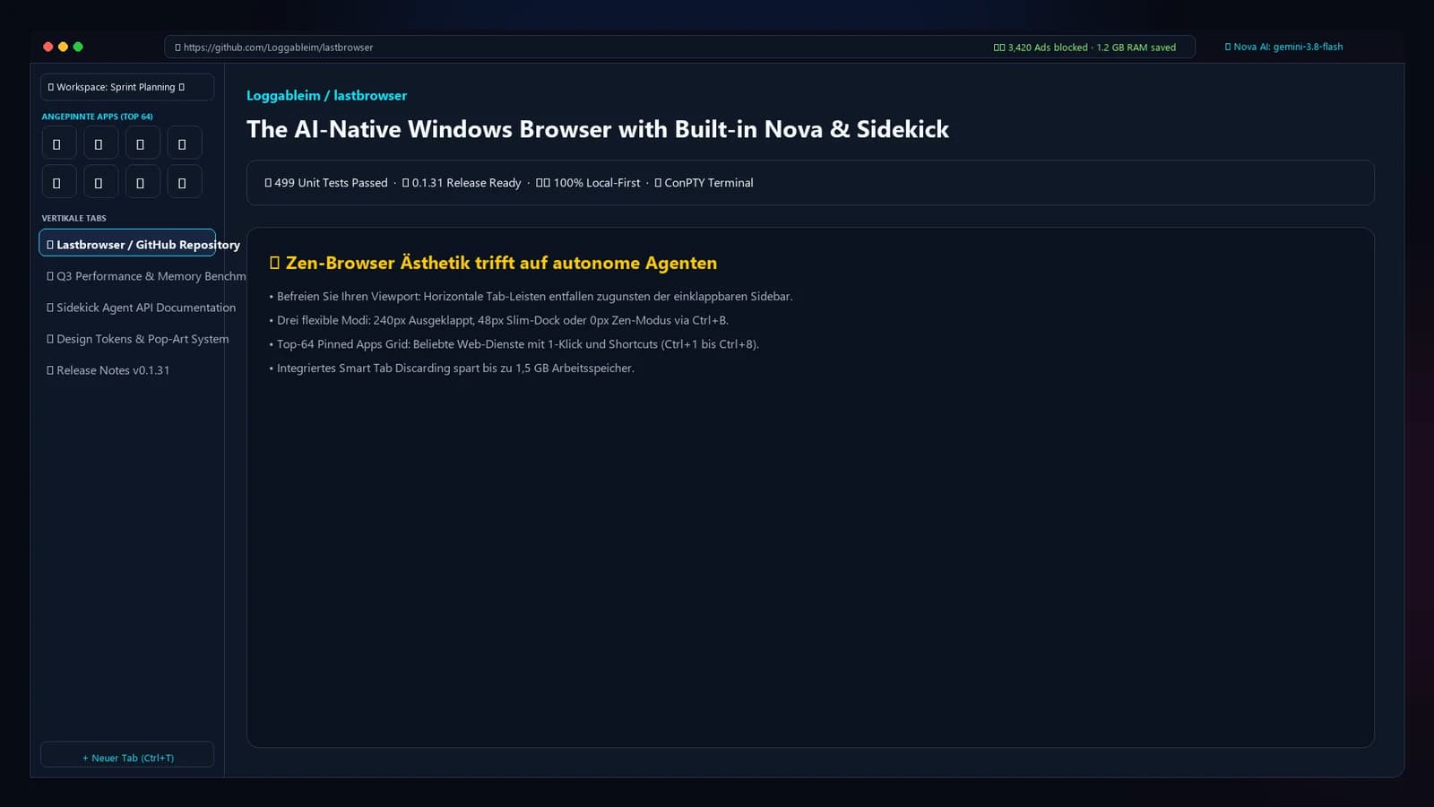 LastBrowser 整合 AI、Spaces 與 terminal:認識功能、費用及權限