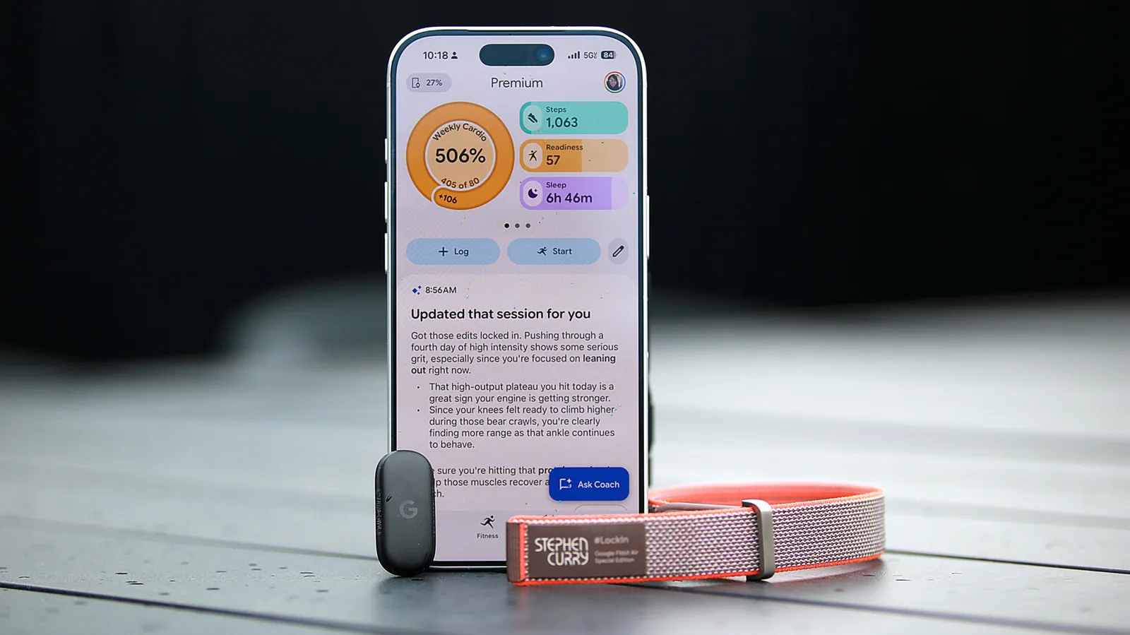Fitbit Air 首測重點：Google 用 Gemini 健康教練挑戰 Whoop