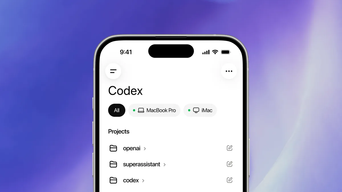 Codex 入 ChatGPT 手機版：AI coding agent 由枱面搬到手機