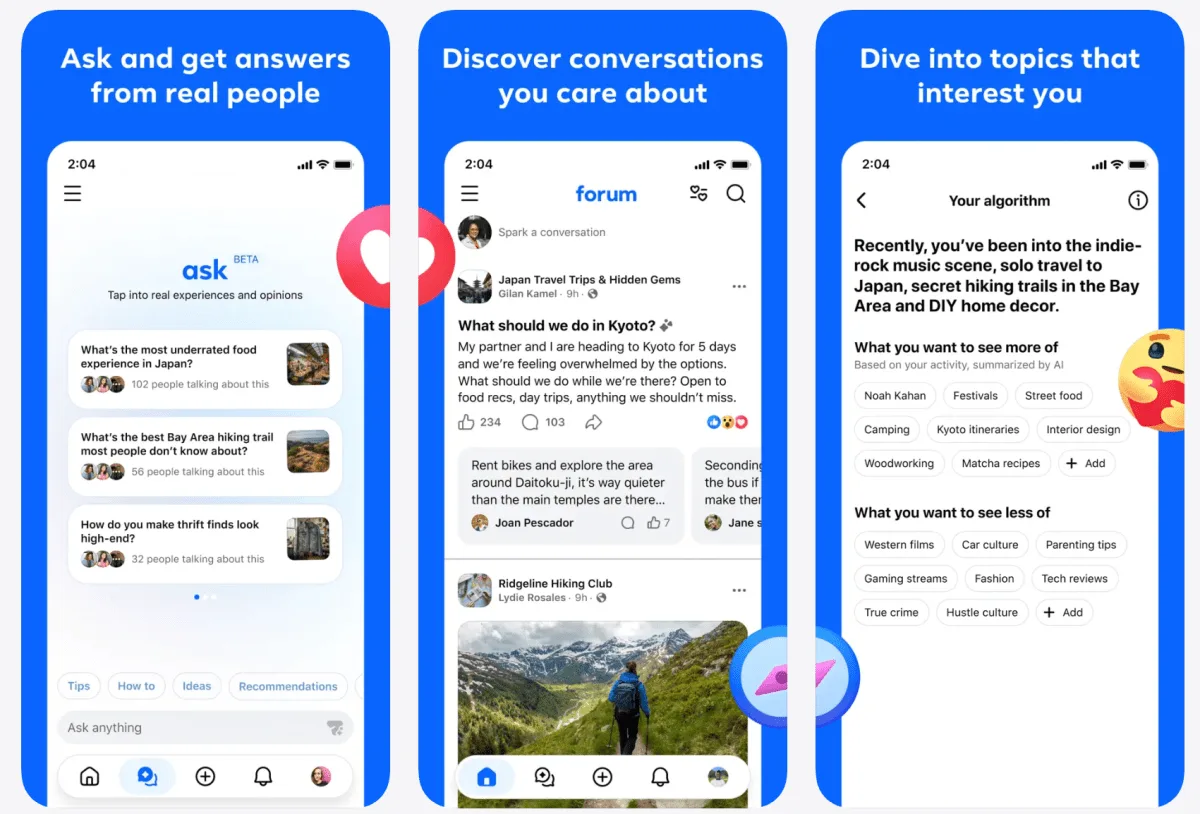 Meta Forum 靜悄悄上架：Facebook Groups 變 Reddit，香港未必即用到
