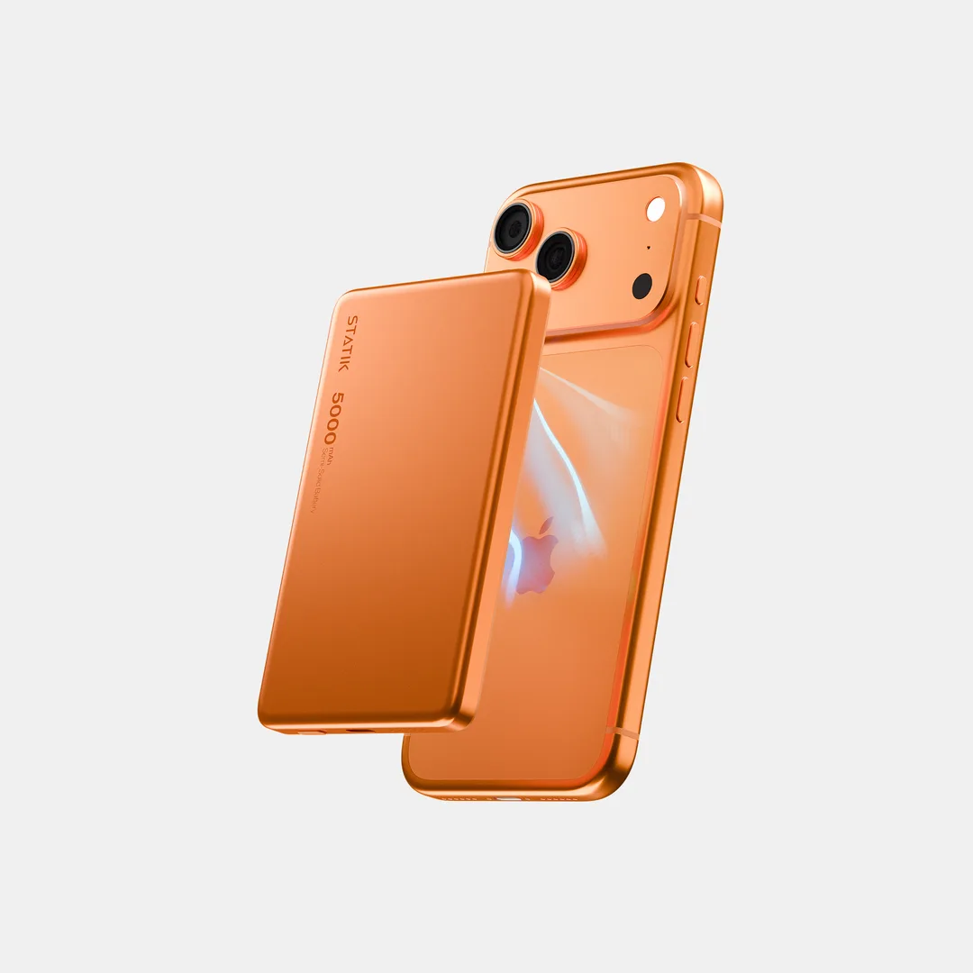 Statik State Power Bank 橙色版本官方產品圖