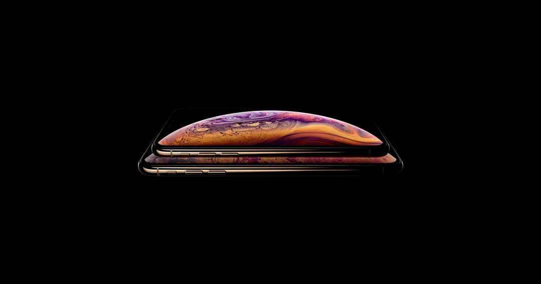 Apple 官方 iPhone XS 同 XS Max 產品圖,代表 A12 世代 iPhone