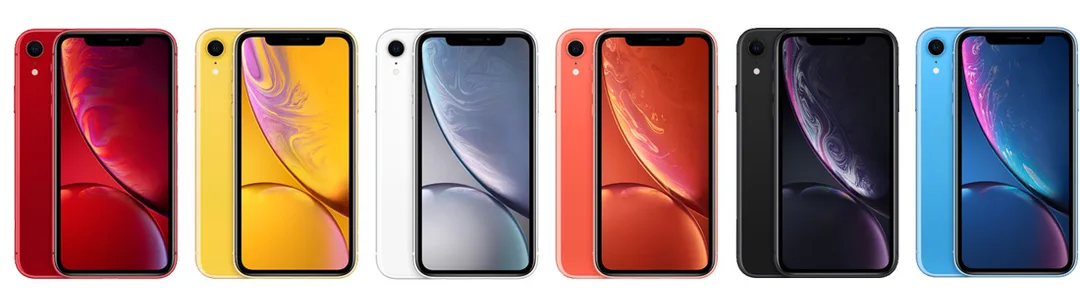 Apple Support 嘅 iPhone XR 產品圖