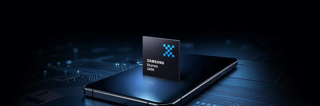 Exynos 2600 官方晶片圖,晶片放喺手機主板概念圖上