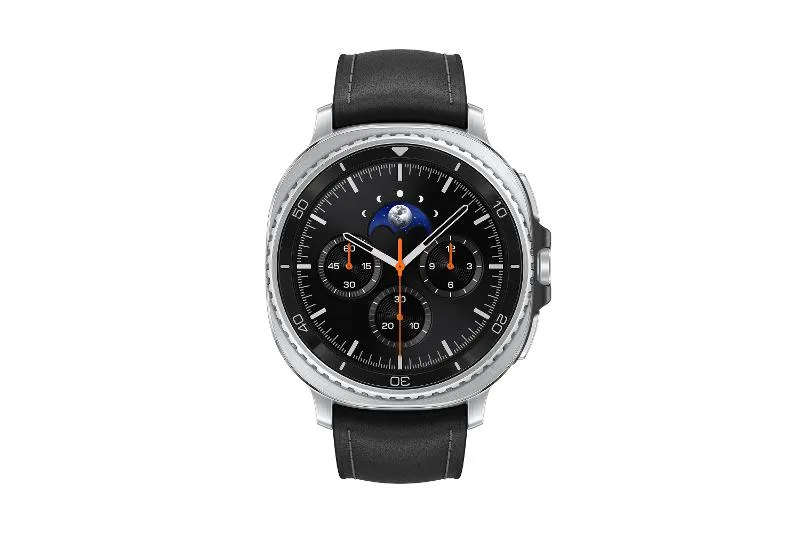 Galaxy Watch8 Classic 黑色款官方正面產品圖