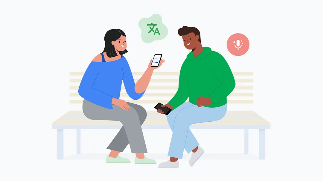 Google Translate AI 翻譯同語言練習功能官方插圖