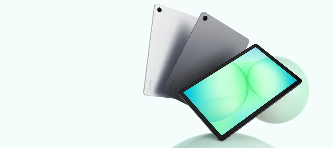 Samsung Galaxy Tab A11+ 灰色同銀色機身官方產品圖