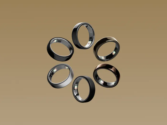 六款 Oura Ring 5 飾面產品圖