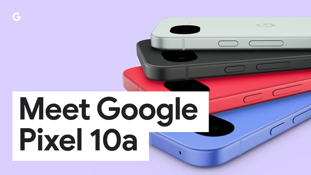 Google Pixel 10a 多色機身官方宣傳圖