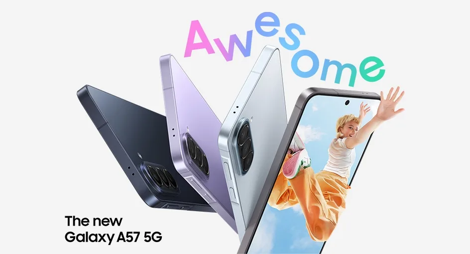 Samsung Galaxy A57 5G 官方產品圖