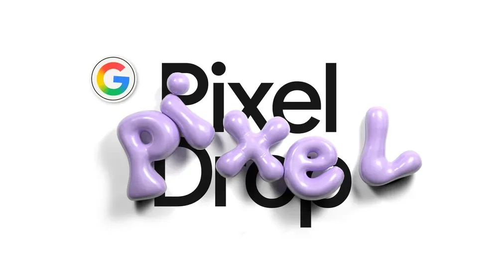Google 六月 Pixel Drop 官方主圖，展示多部 Pixel 裝置同新功能畫面