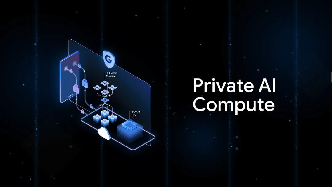 Google Private AI Compute 官方文章嘅主視覺圖