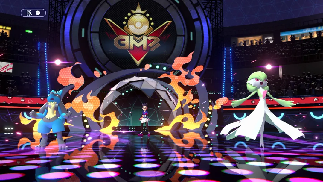 《Pokémon Champions》官方對戰畫面示意圖