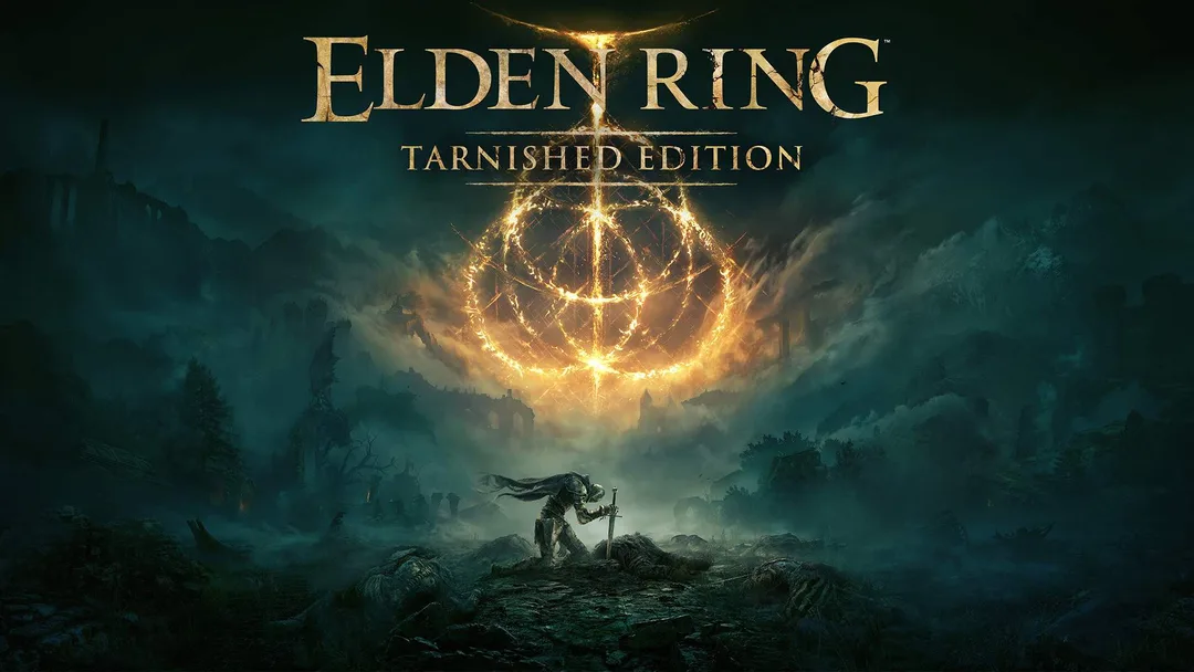Nintendo AU 產品頁上嘅《Elden Ring Tarnished Edition》主圖