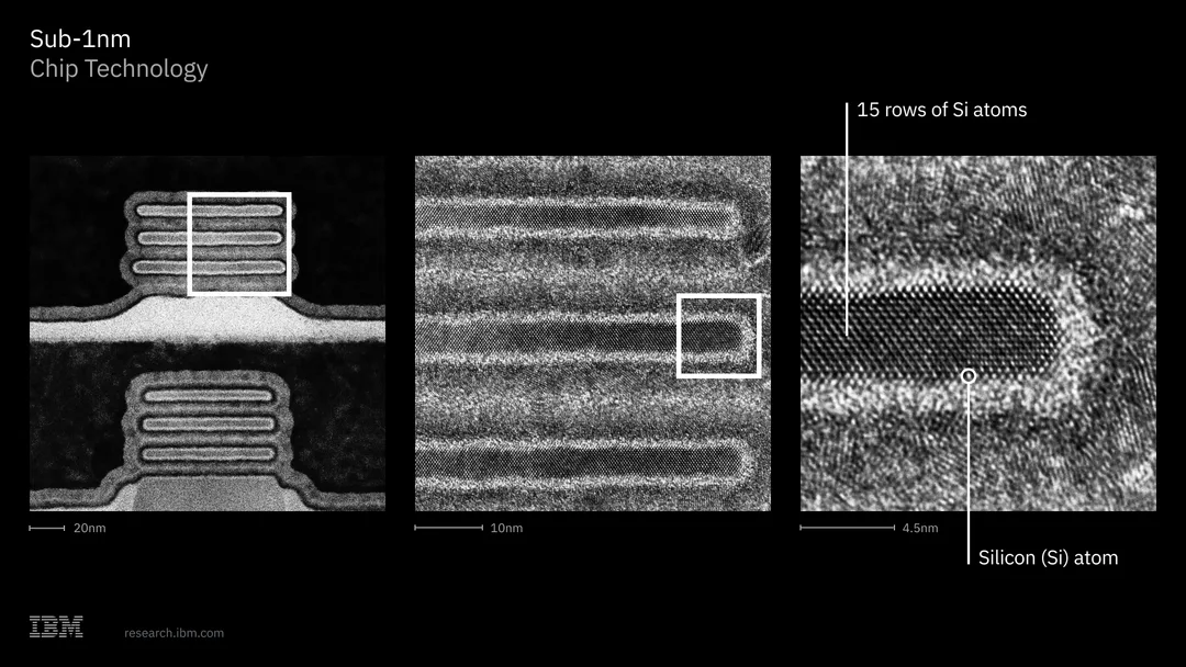 IBM 用顯微影像展示 NanoStack 結構
